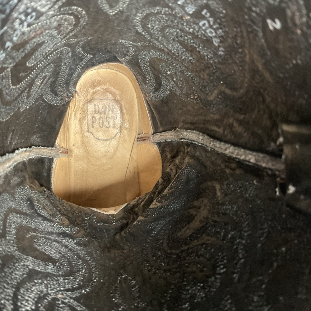 Dan Post Rust Brown Python Snakeskin Cowboy Boots… - image 5